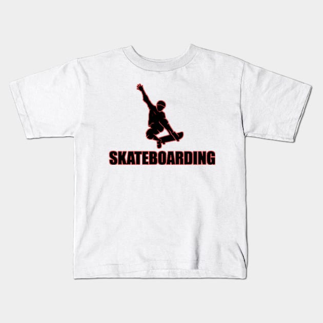 Skatered style Kids T-Shirt by Skatebro